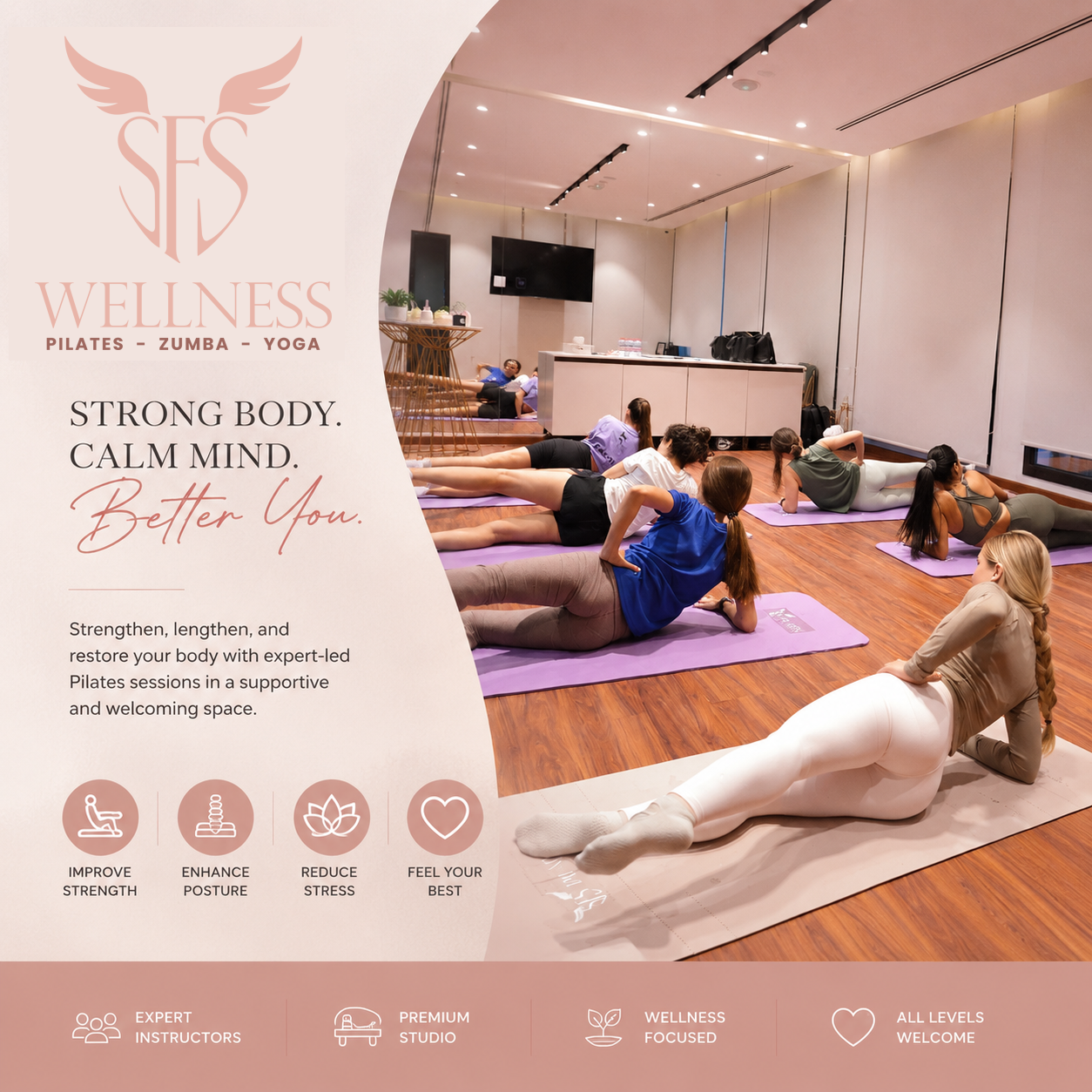 SFS Wellness | Pilates - Zumba - Yoga - Wellness, Longevity & Private Health by SFS Pilates
